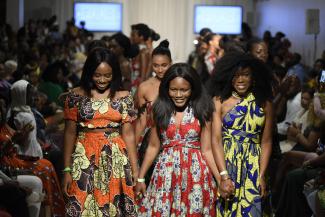 Growing global attention: African Fashion Week in Toronto in August 2017.