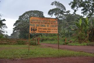 In Lobéké National Park in Cameroon there is conflict between park rangers and the local community.