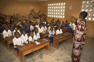 School children in Sierra Leone in 2011.