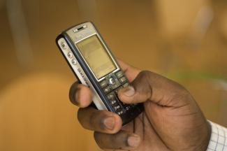 Schytte/Lineair Mobiltelefon 2008 in Kenia.