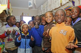 Die Schulen in Namibia sind nicht für die Inklusion behinderter Kinder ausgelegt.