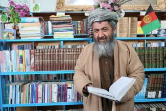 Ghulam Jelani, Vorsteher der Moscheen in der Direktion für religiöse Angelegenheiten der afghanischen Provinz Balkh.