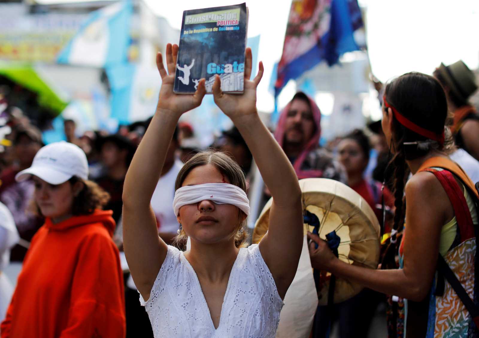 picture-alliance/REUTERS/Luis Echeverria In 2019, protestors wanted the UN Commission against Impunity in Guatemala (CICIG) to keep working.