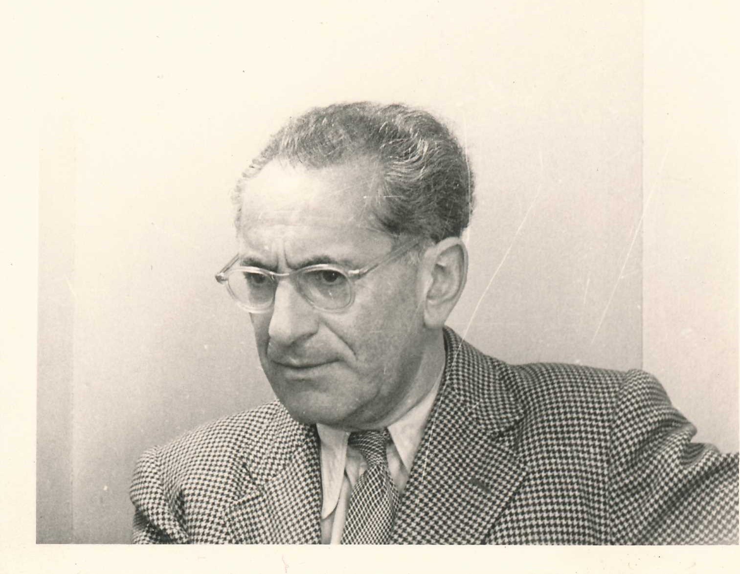 Fritz Bauer Institut Fritz Bauer – die Aufnahme entstand gegen 1947.