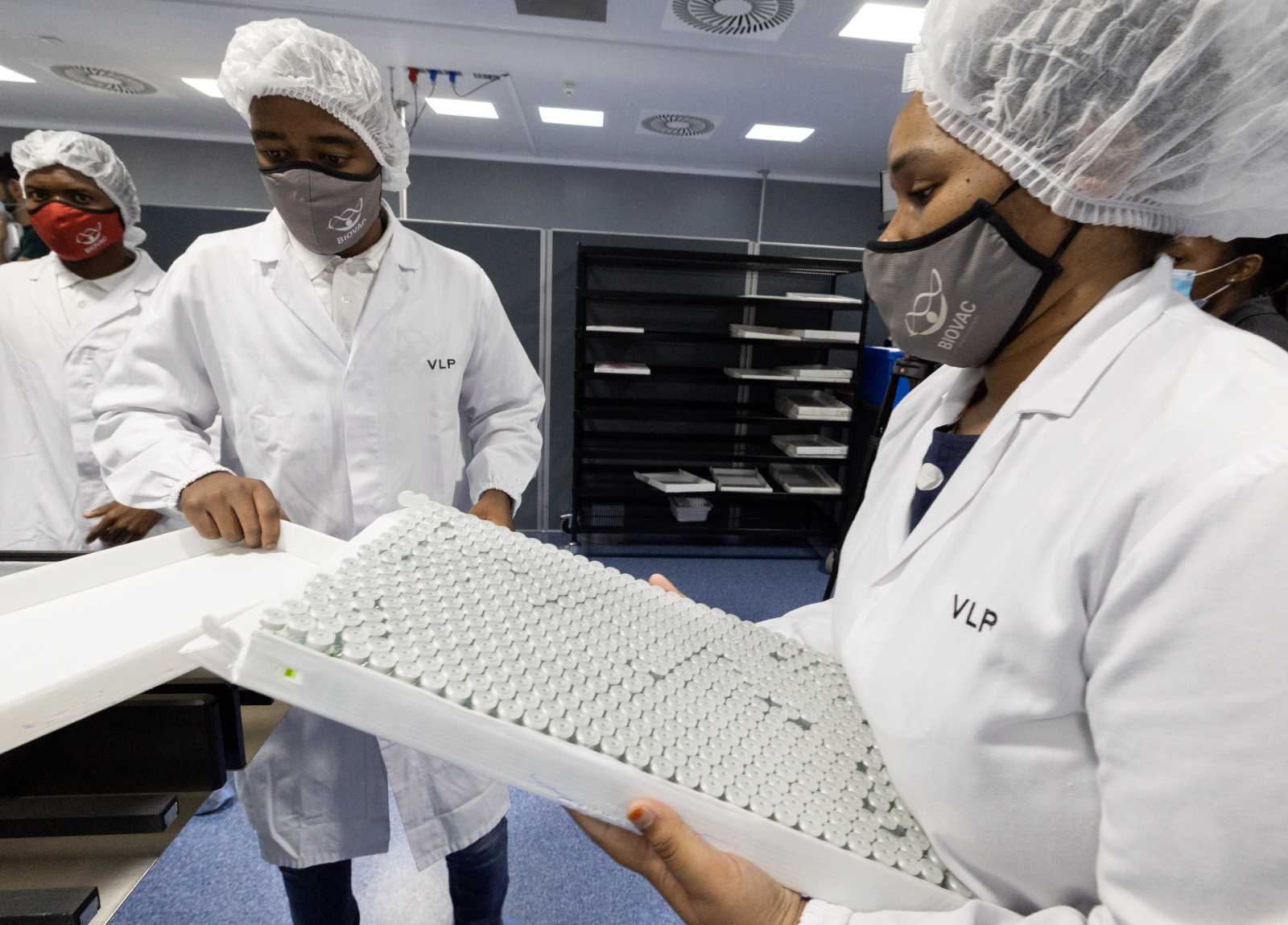 Die Firma Biovac stellt in Südafrika Impfstoffe her.