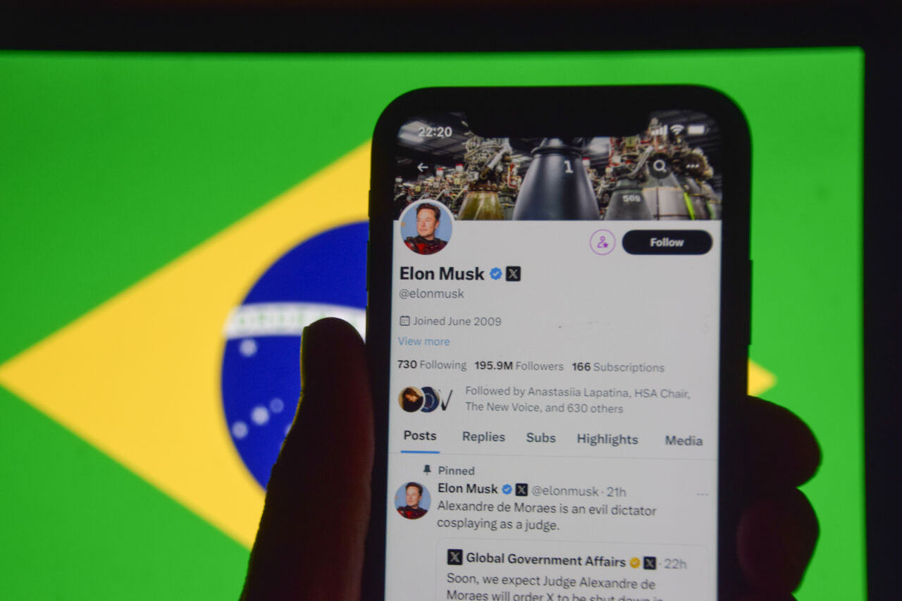 Contempt of court? A post on Musk’s X profile in August. 