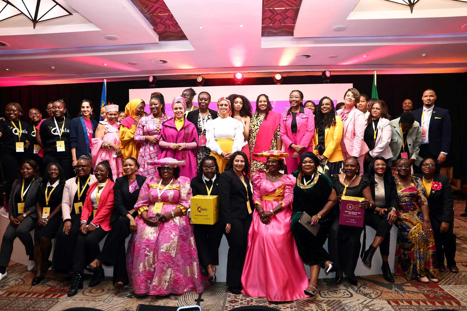 At the 2024 Nalafem Summit in Windhoek, Namibia – a multigenerational platform for gender commitment in Africa.