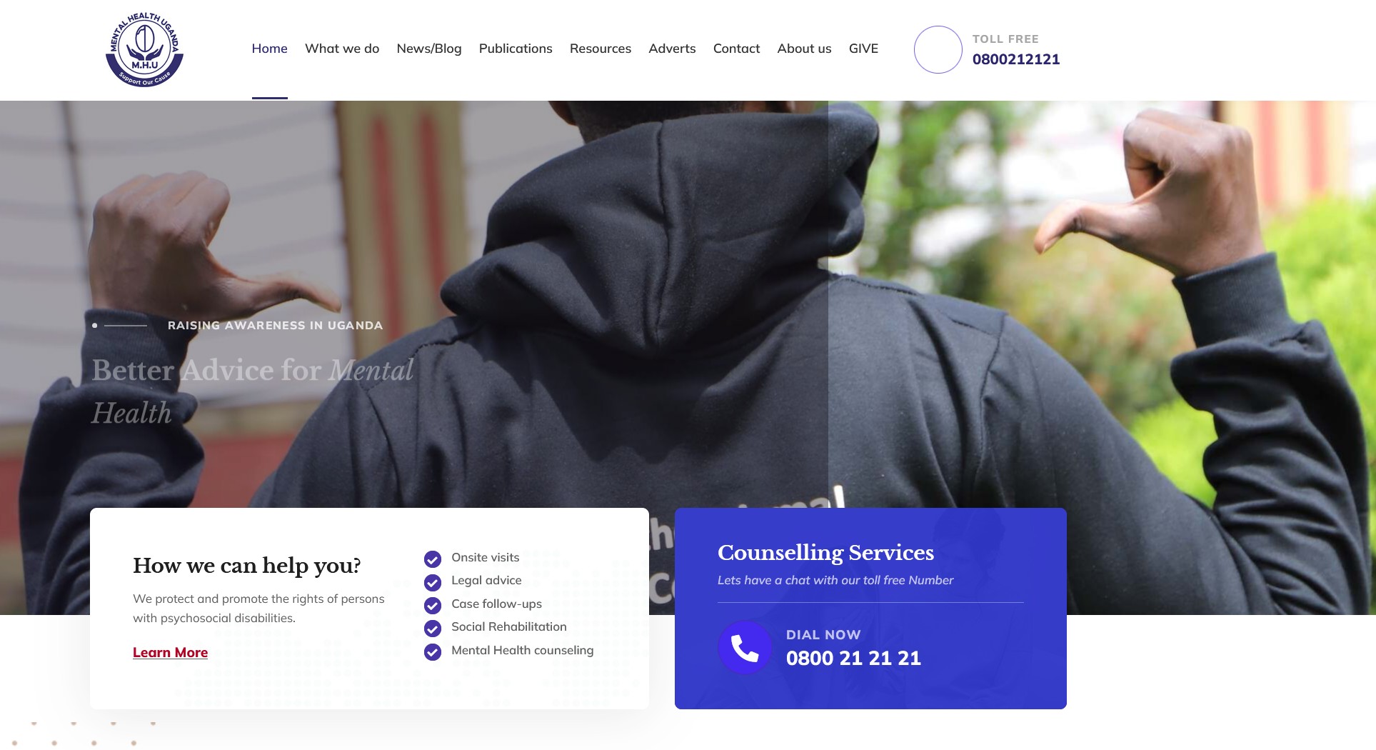 A hotline to support young people’s mental health in Uganda