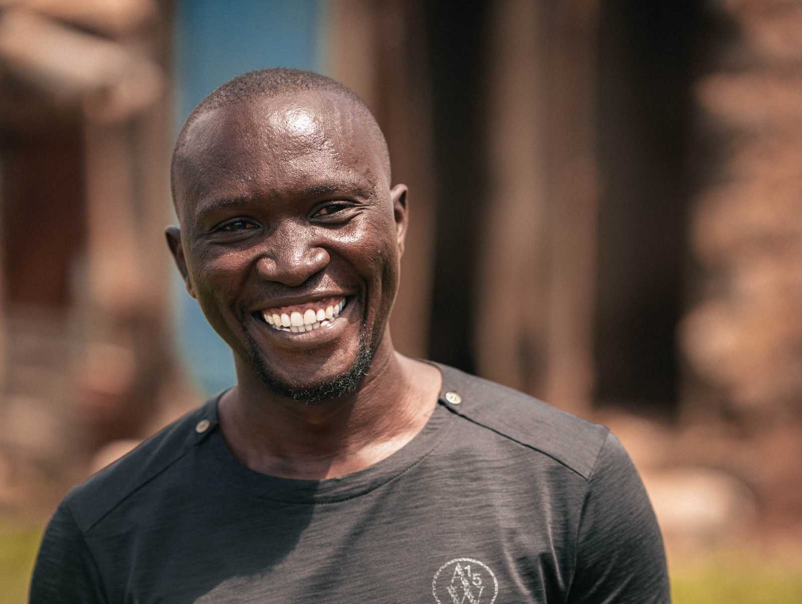 Boniface Mwangi is a civil engineer and recently arrived in Germany.