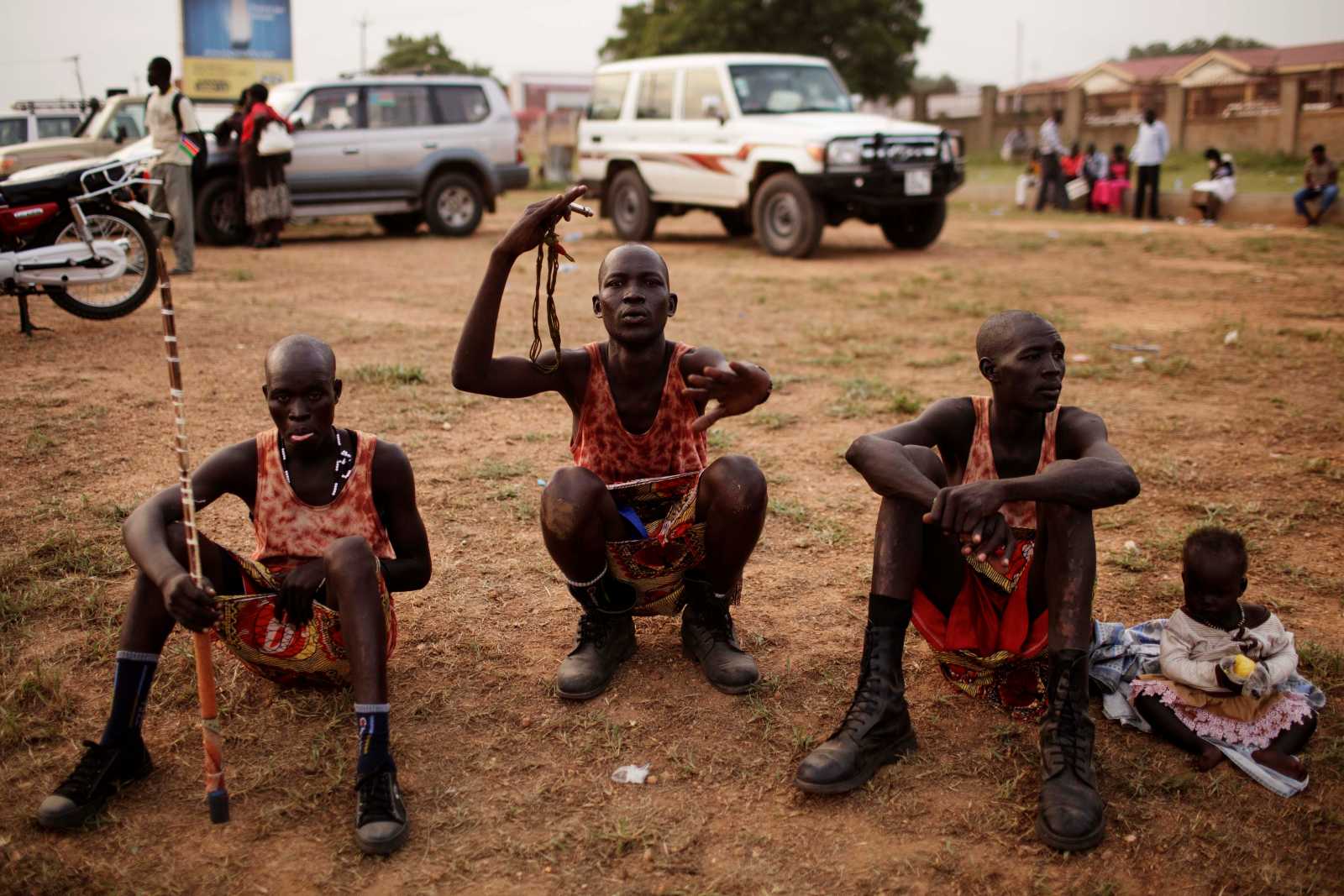 Men of the Didinga ethnic group face the challenge of combining traditional values with modern concepts.