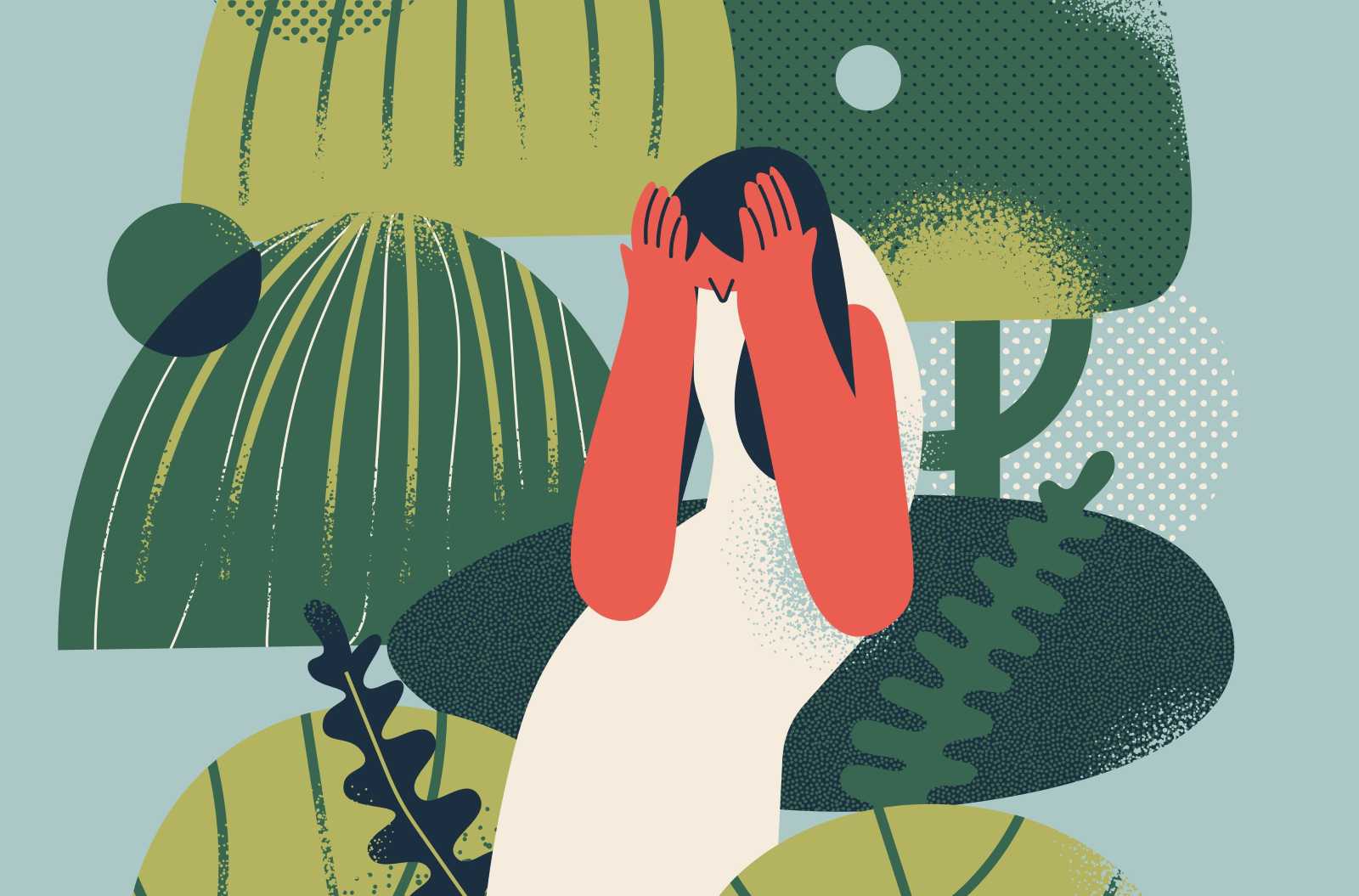 Illustration von Naila Conita, Indonesien.