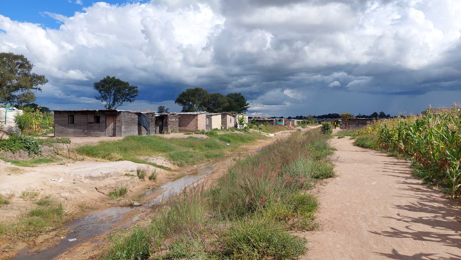 In the Tafara settlement in Zimbabwe’s capital Harare, residents are working to improve their living conditions.