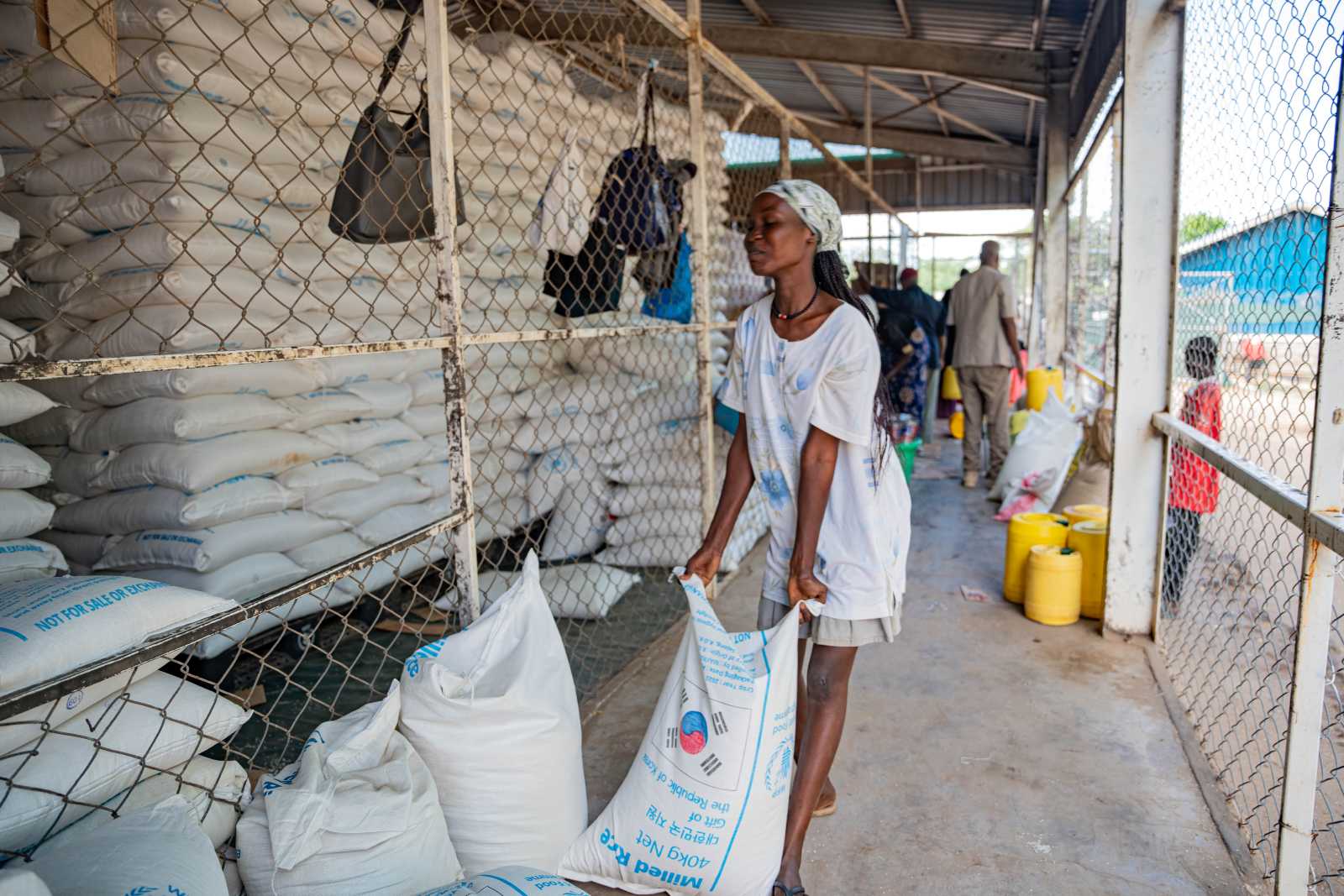 Food aid in Kakuma is now only available to people who have been classified by the WFP as belonging to the relevant categories.