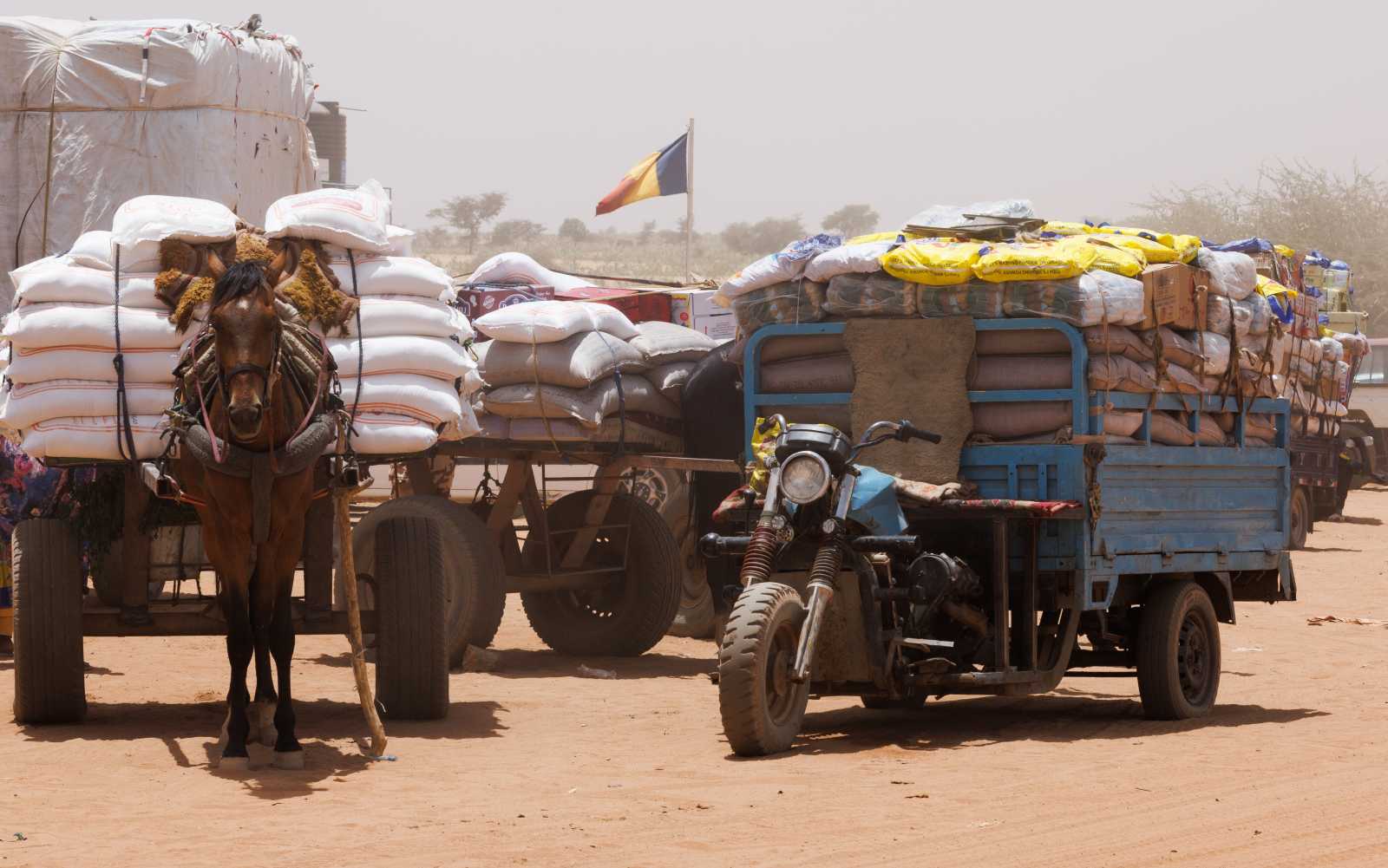 Trade between Chad and Sudan flourished even during the war until the temporary closure of the border at the end of February.