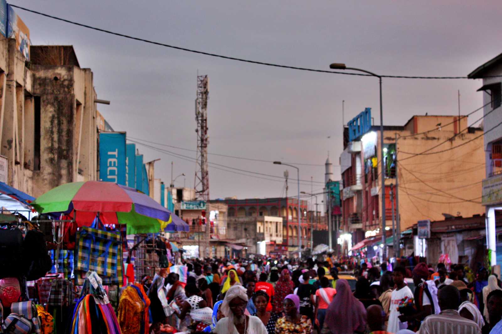 Street markets in Senegal are huge and virtually unregulated: the young voters who elected the new government work predominantly in the informal sector. 