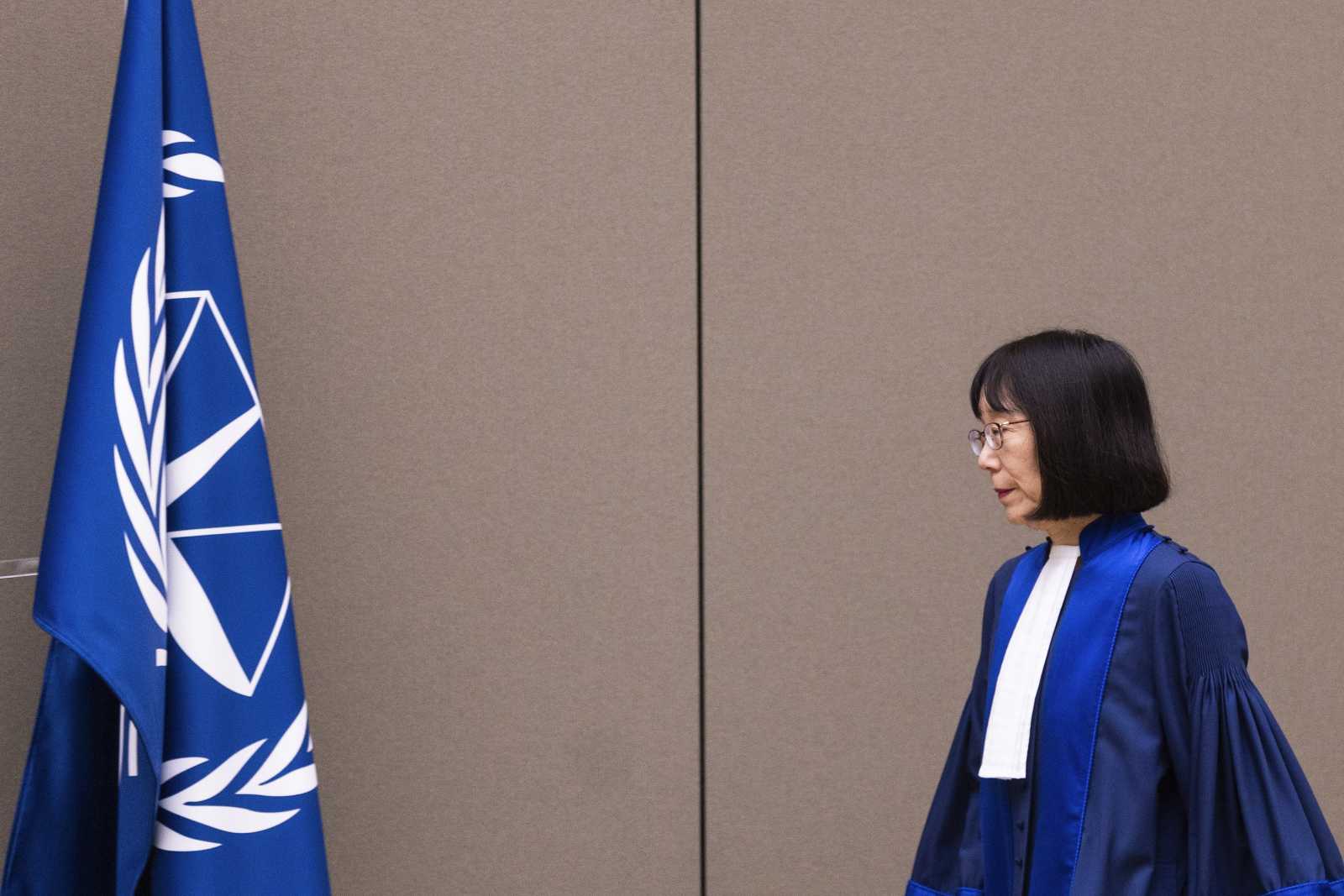 She, too, is on the US sanctions list: Tomoko Akane, the Japanese President of the ICC.