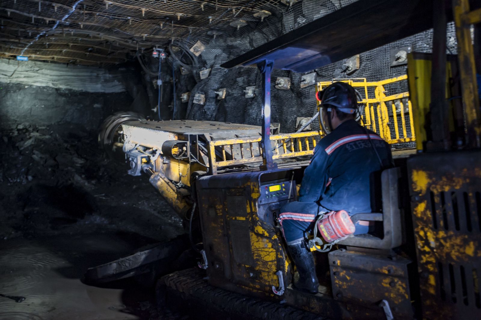 picture-alliance/dpa/MAXPPP Chinas Regierung verspricht, den Übergang zu erneuerbarer Energie zu beschleunigen: Kohlebergbau in der Inneren Mongolei.