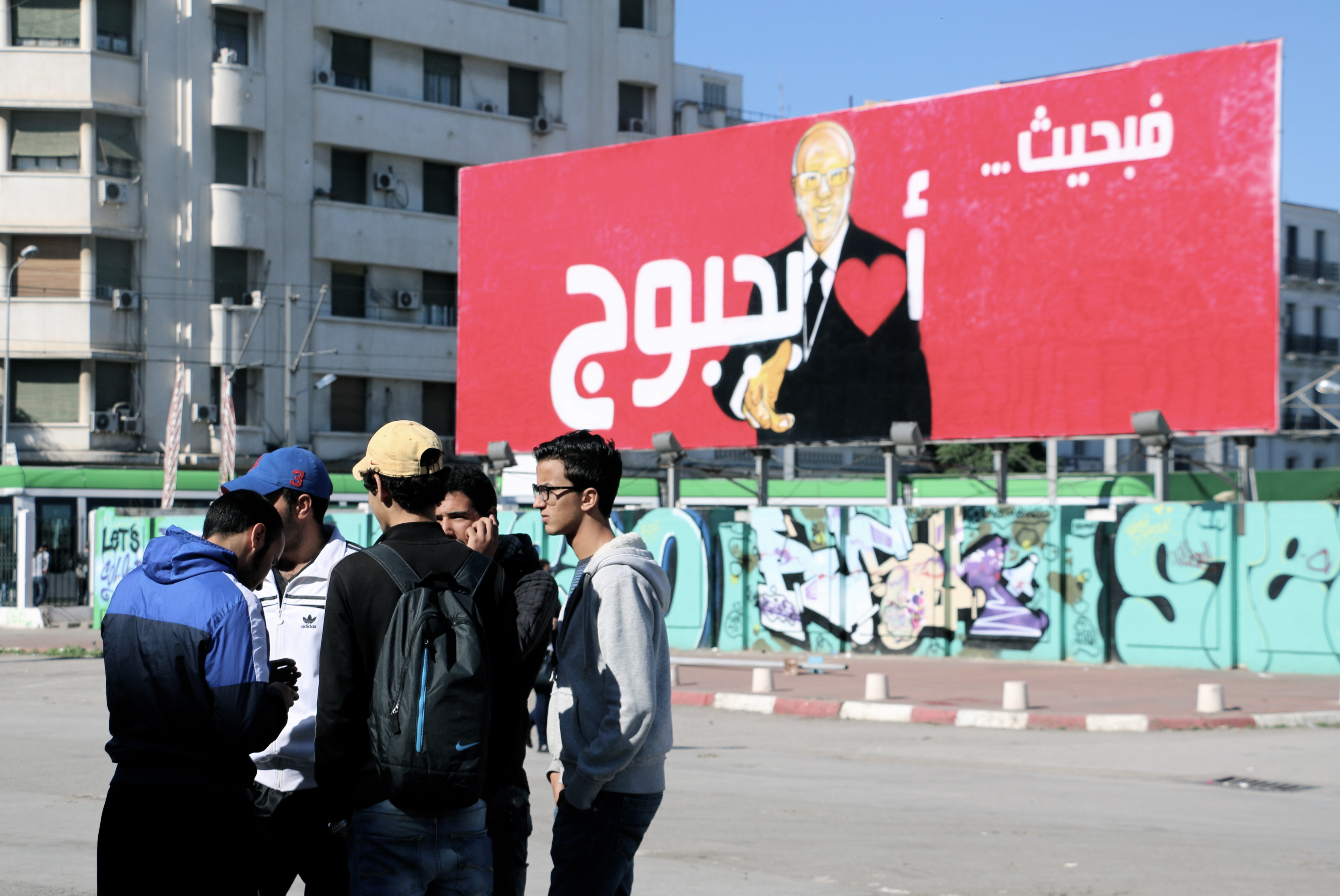 Chebbi Beji Caid Essebsi will Präsident werden.