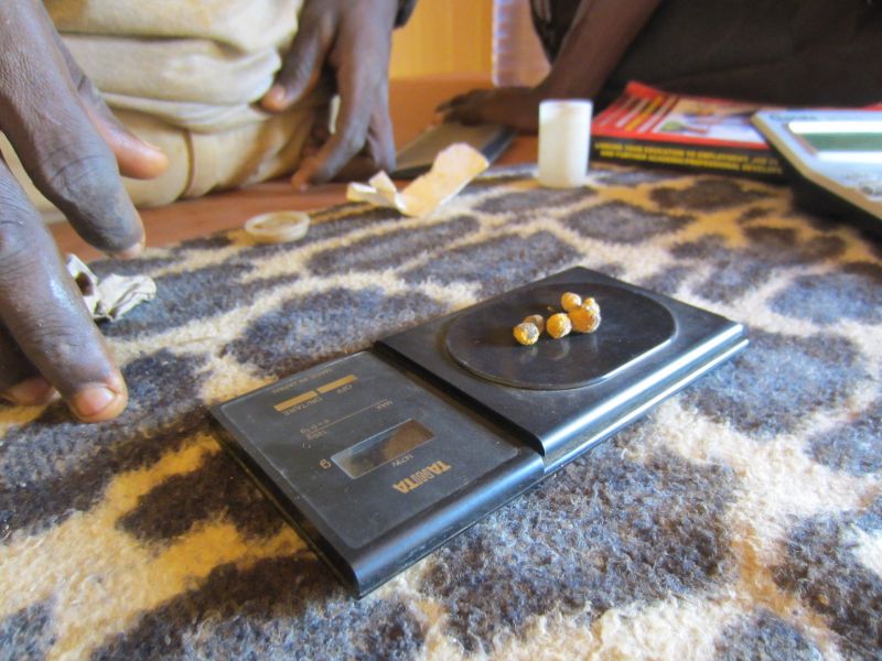 picture-alliance/dpa Falling gold prices hurt Ghana.