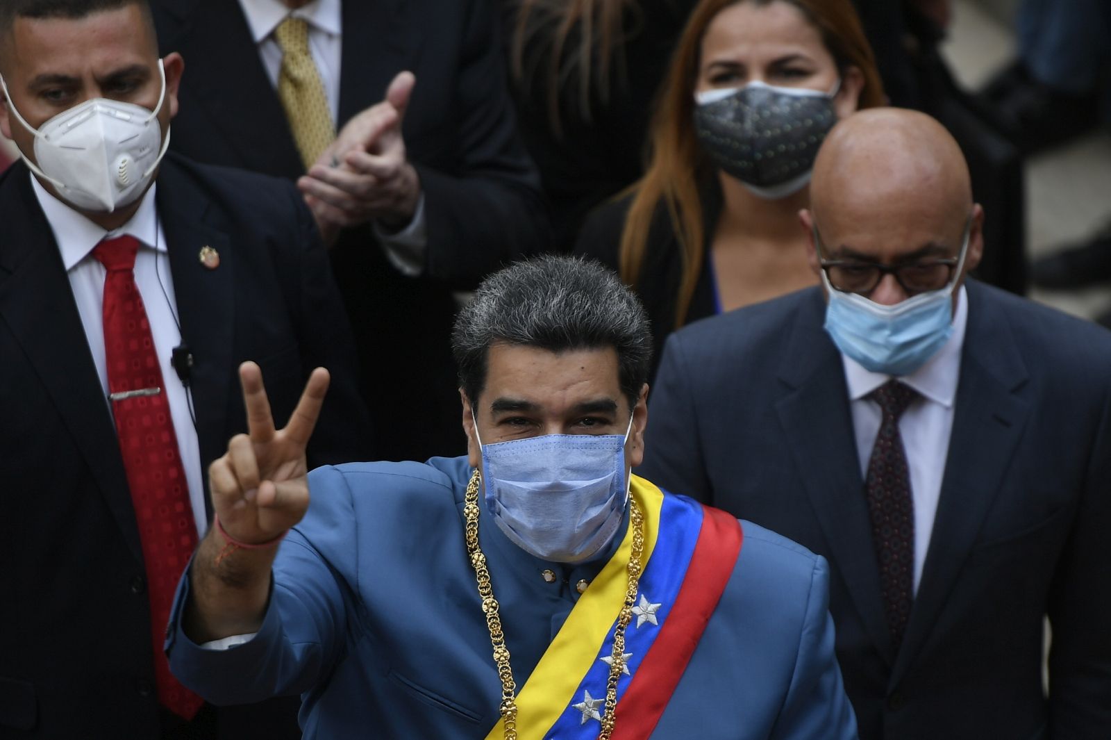 Matias Delacroix/picture-alliance/ASSOCIATED PRESS Venezuelas Präsident Nicolás Maduro ist nicht zuletzt dank manipulativer Trolle in sozialen Medien noch an der Macht.
