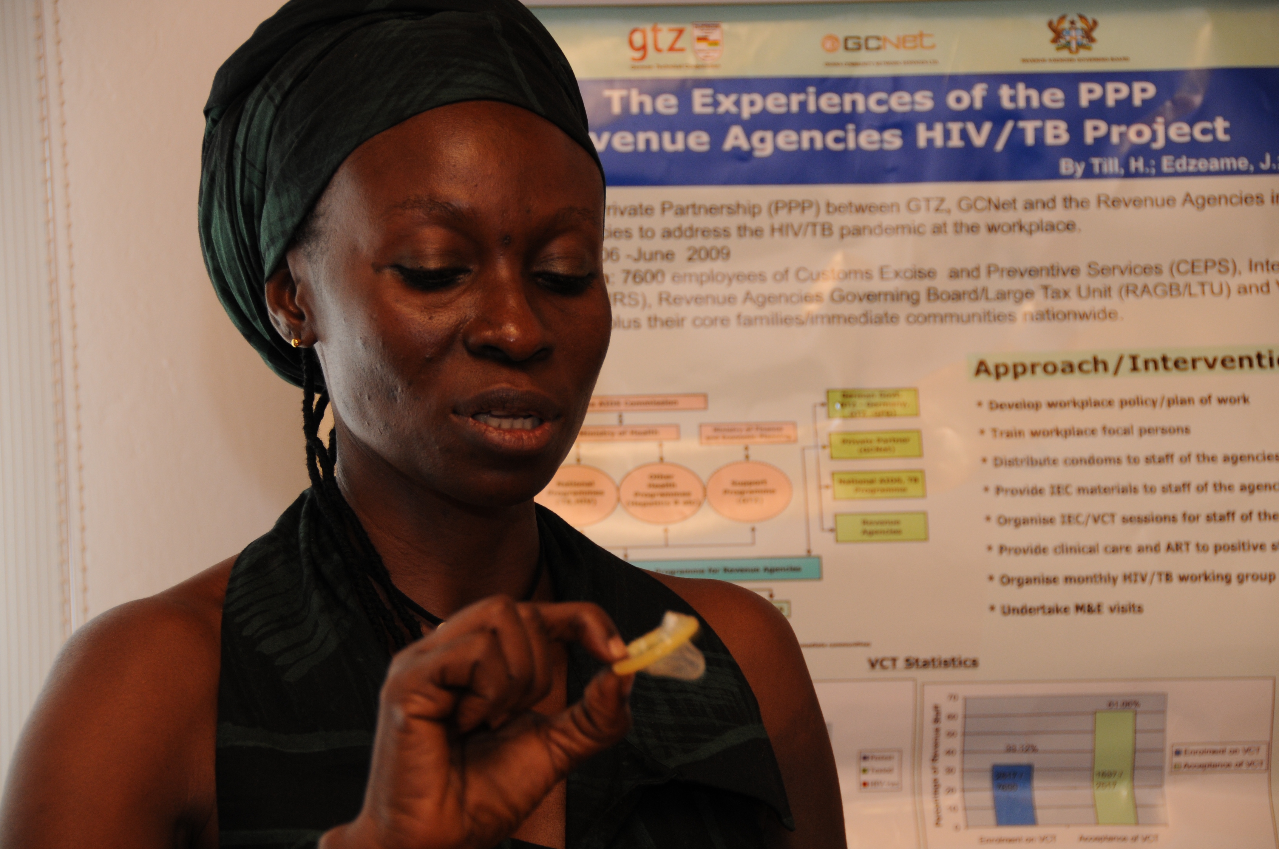 Programmes to stem the spread of HIV/AIDS can also be used for the prevention of teenage pregnancies: project in Accra, Ghana.