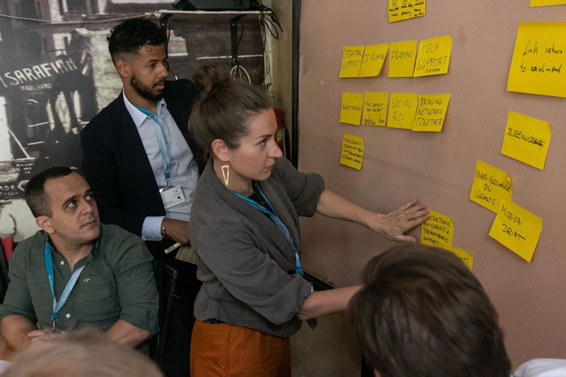 Siemens Stiftung Working group at the Innovative Financing for Social Entrepreneurs round table organised last July in Cairo by Siemens Stiftung and its non-profit partner enpact.
