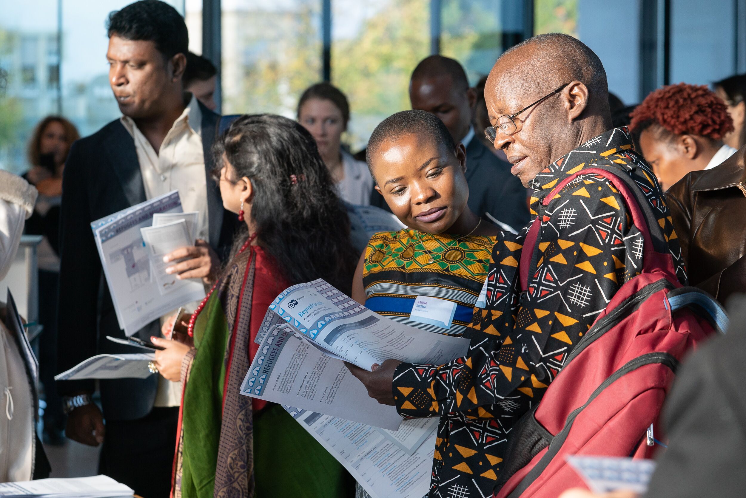 Philipp Böll/Deutsche Welle Experts taking part in the conference “Beyond the crisis” in Bonn.