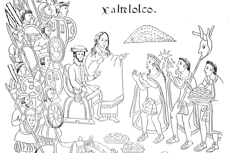 United Archives/WHA/picture-alliance La Malinche, die Übersetzerin und Geliebte des Eroberers Hernán Cortés, ist eine von vielen Frauen, die in El Eterno Feminino mitspielen.