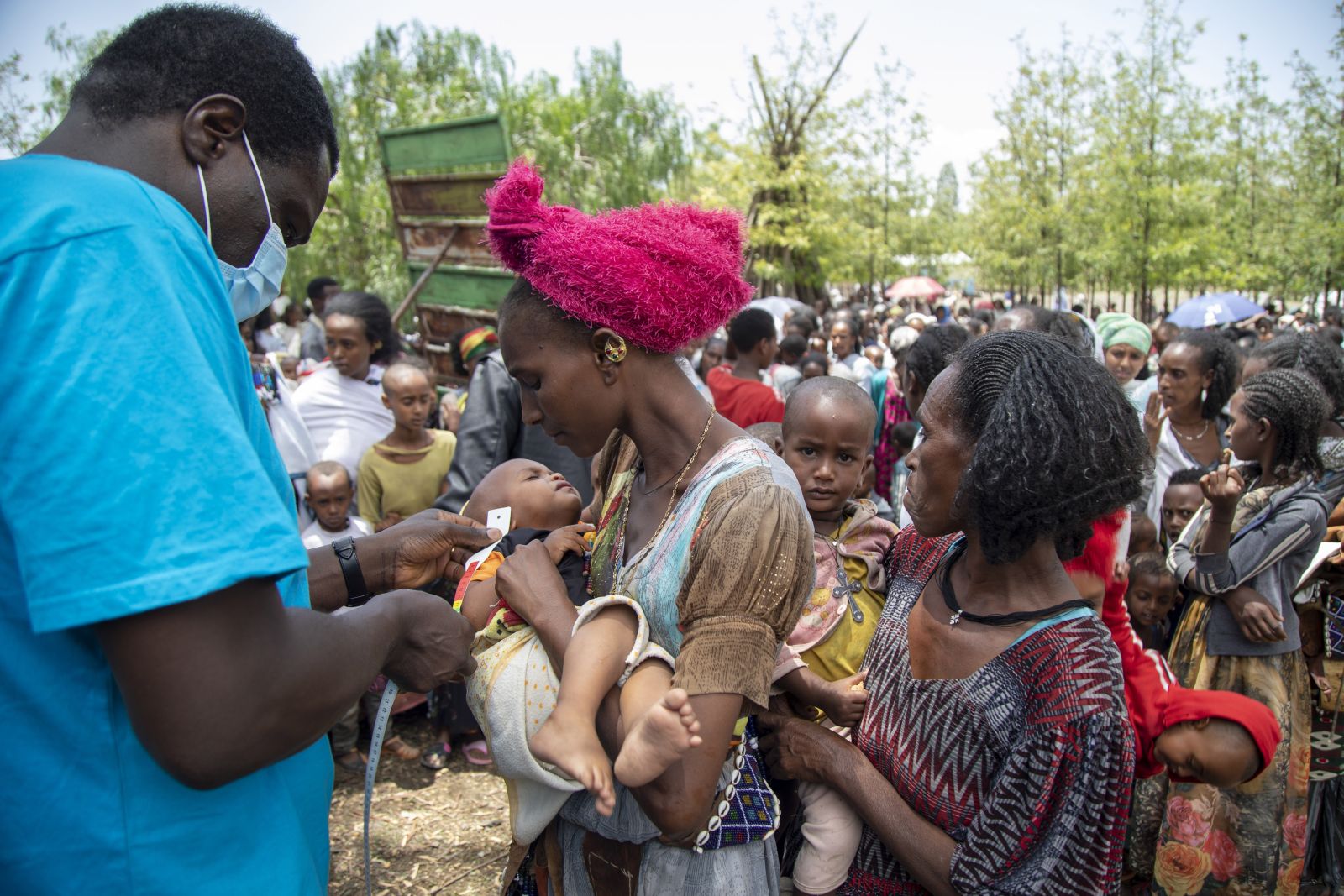 picture-alliance/ASSOCIATED PRESS Famine looms in Ethiopia – UN and other organisations are impeded in providing aid.