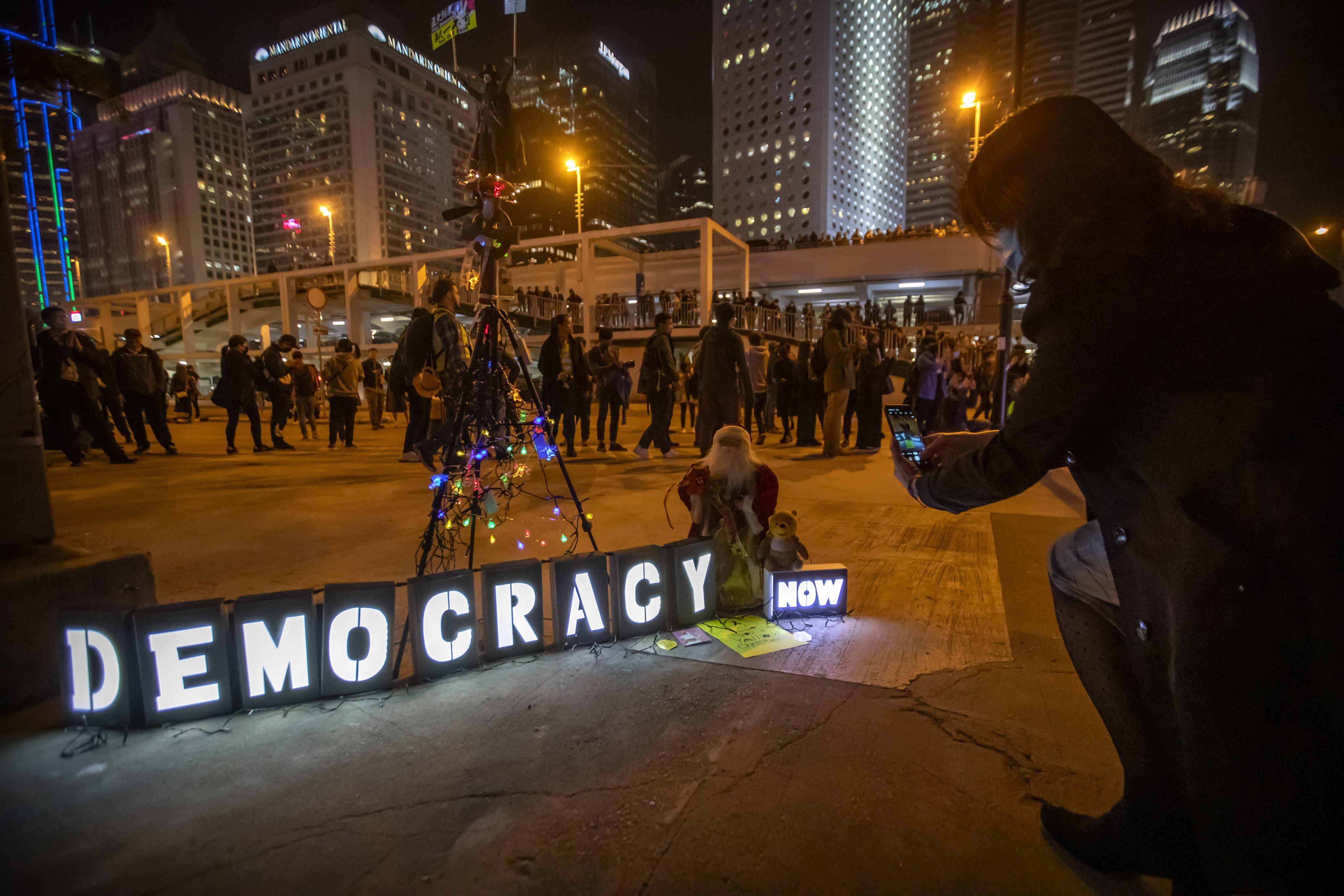 picture alliance/AP Photo/Mark Schiefelbein Hong Kongers have been rallying for civic liberties for many months