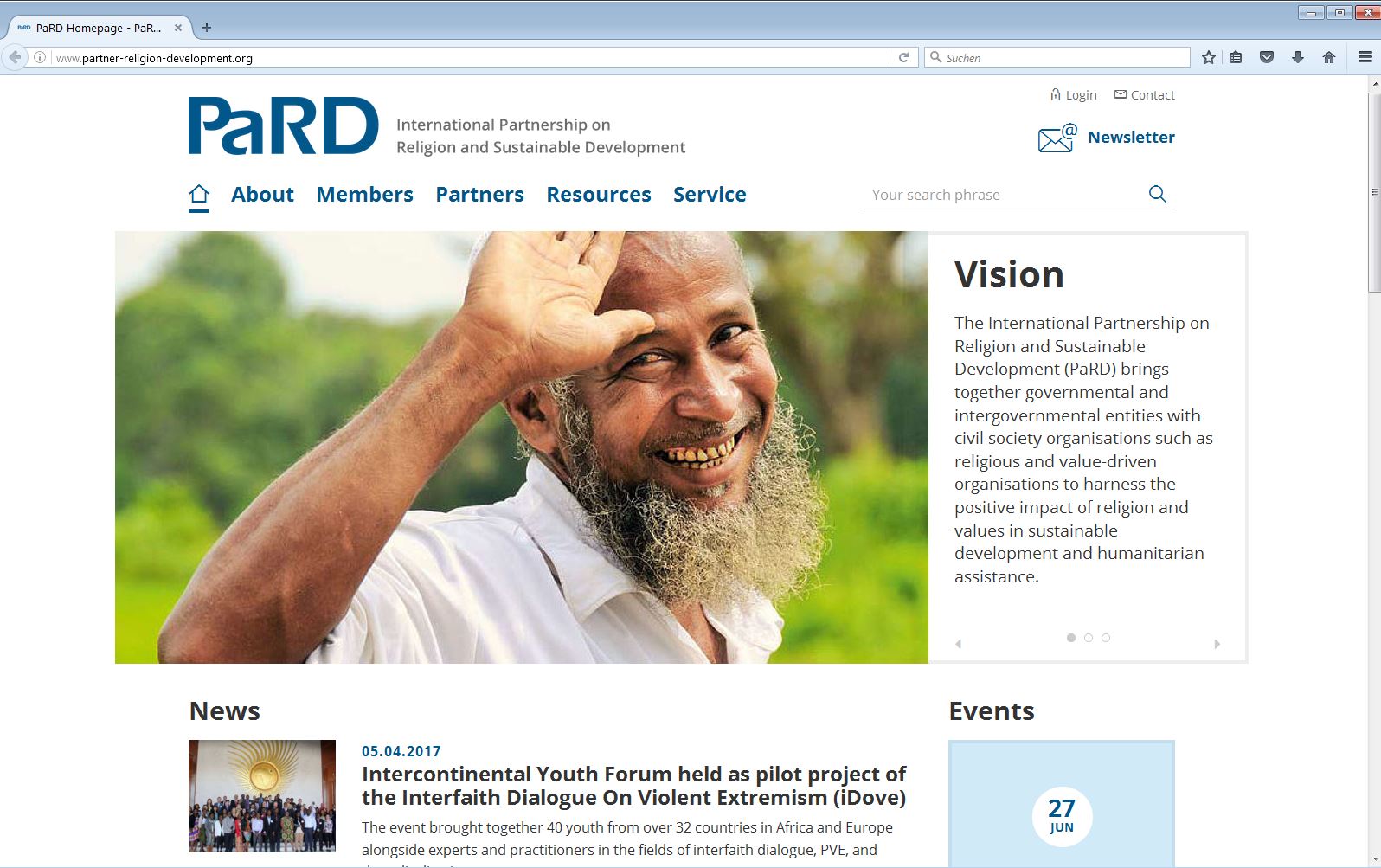 http://www.partner-religion-development.org/ Screenshot