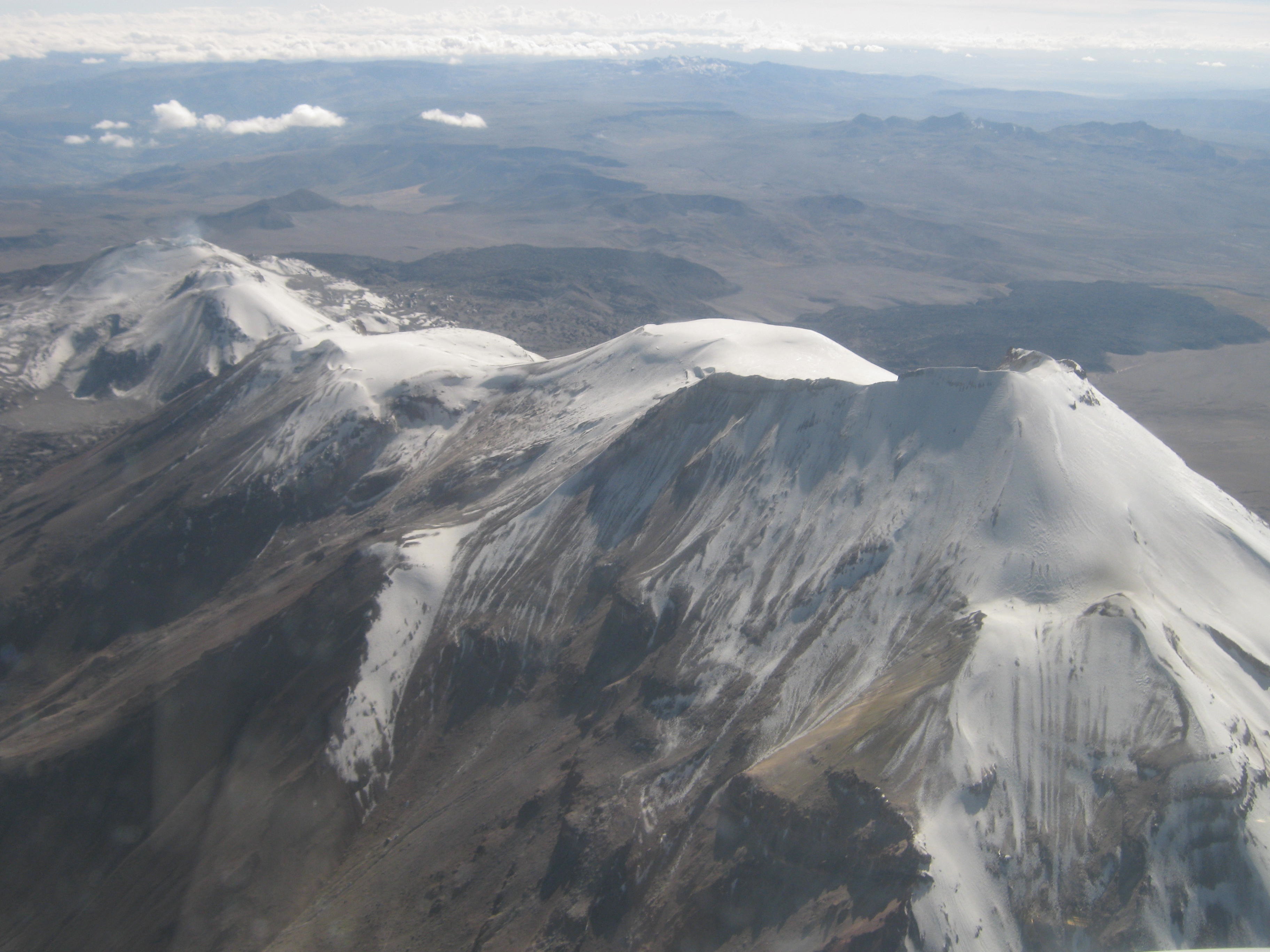 Dembowski Andean glaciers are shrinking due to global warming.