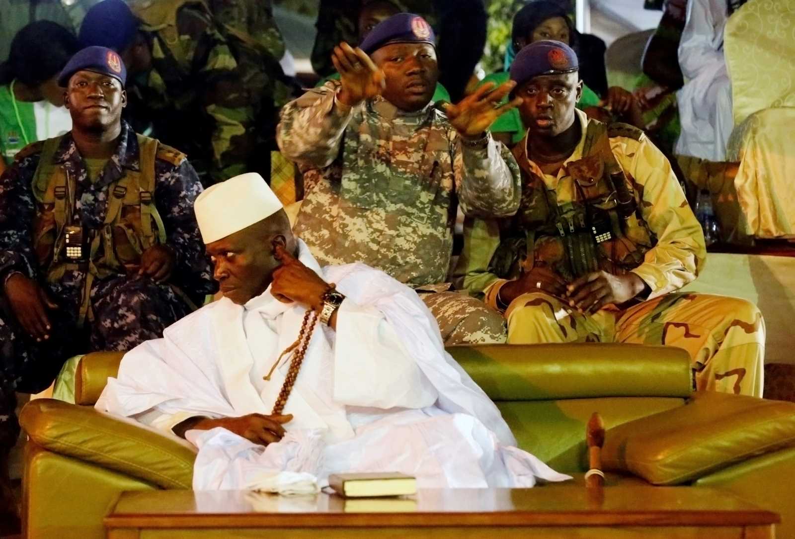 Yahya Jammeh’s rule relied on brute force.