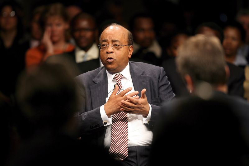 Mo Ibrahim proved  that mobile telecom businesses are viable  in Africa.