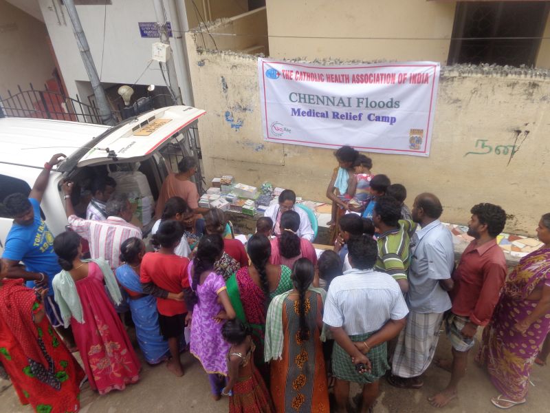 CHAI Mitarbeiter in Chennai 2015.