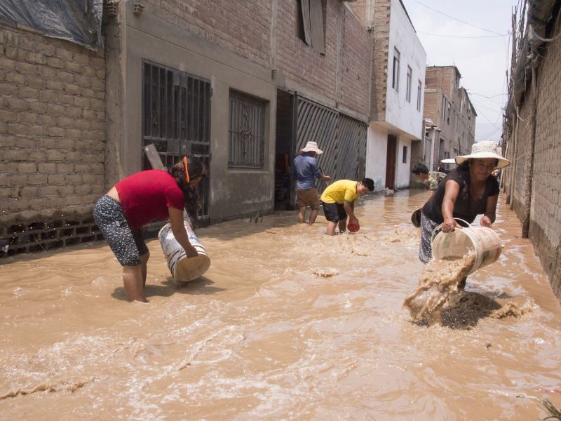 Resilience matters: Lima, the capital of Peru, was hit by unusual rains in March.