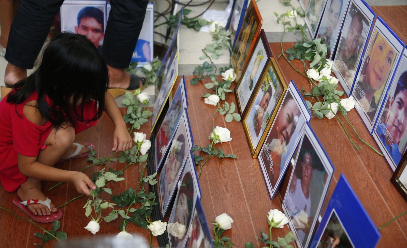 Andenken an die Opfer von Dutertes Anti-Drogen-Krieg an Allerheiligen in Manila.
