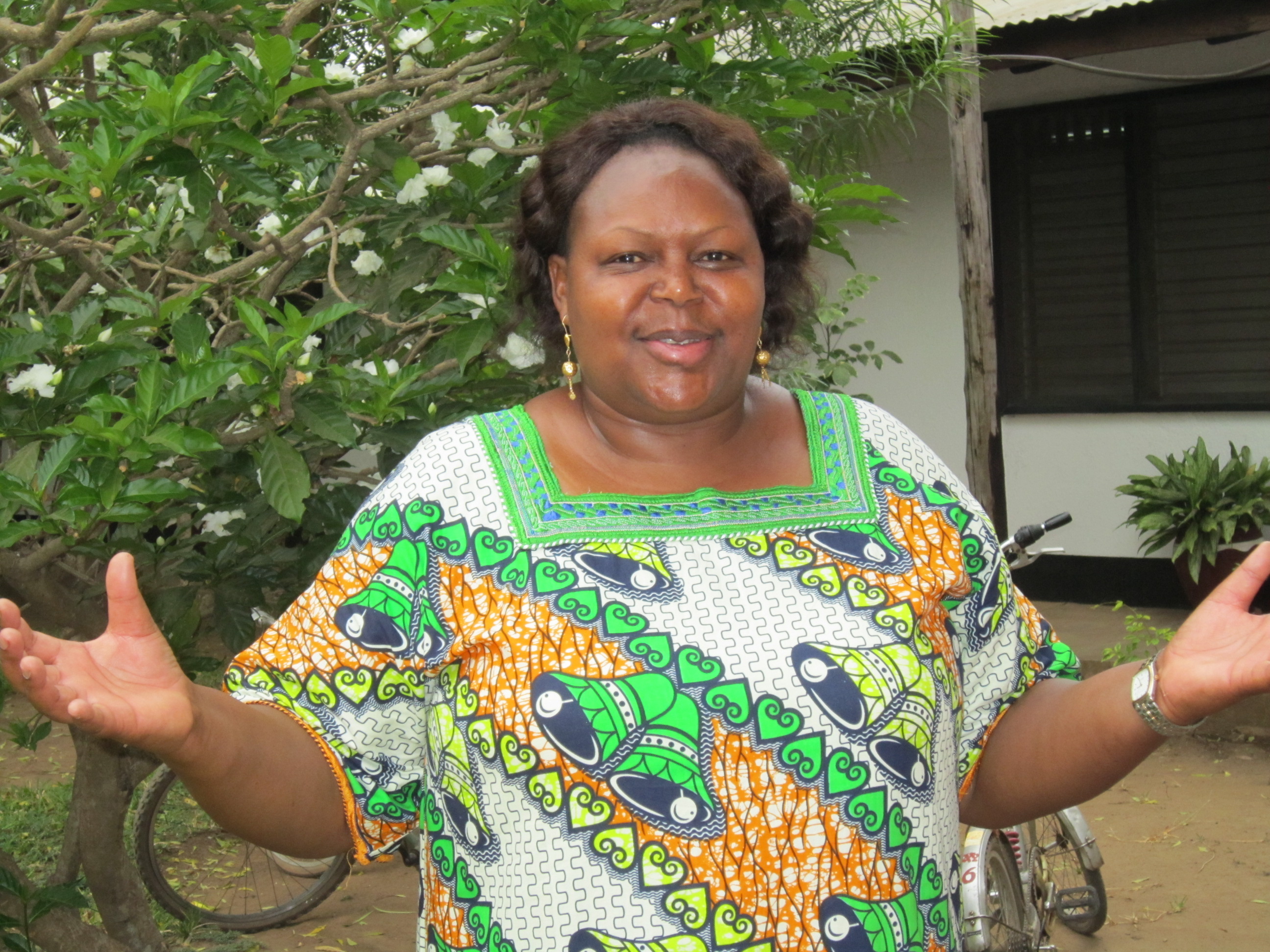 Flora Kessy of the Ifakara Health Institute