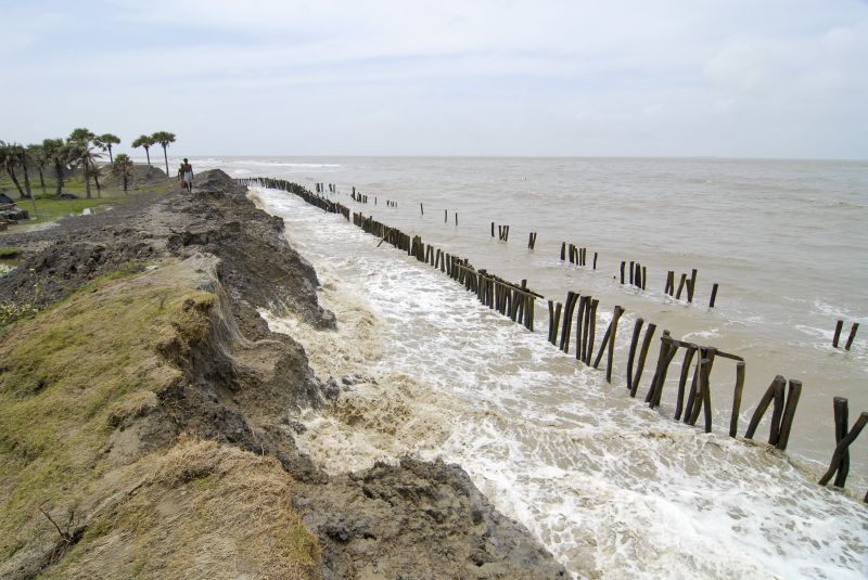 Böthling/Photography Die Hälfte der indischen Sundarban-Dörfer ist von Erosion und anderen Folgen des Klimawandels bedroht.
