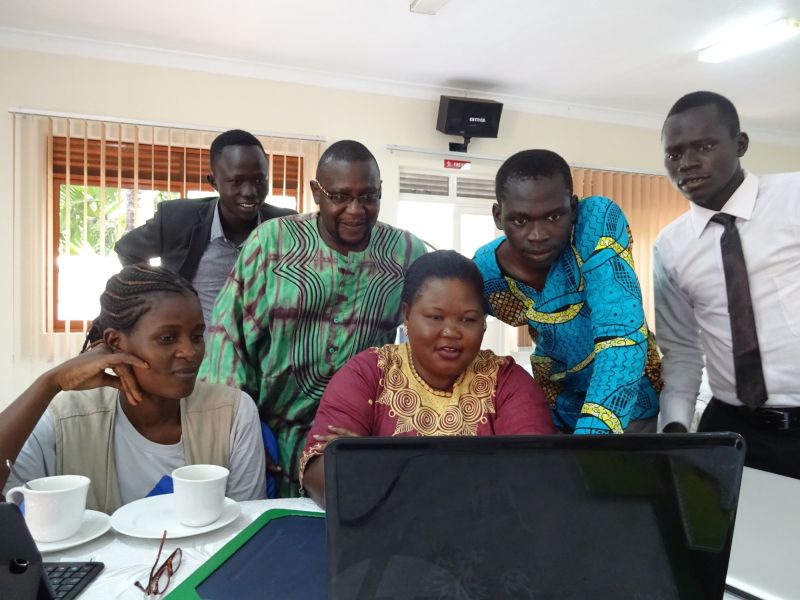 my Friedensjournalisten aus Uganda und dem Südsudan.