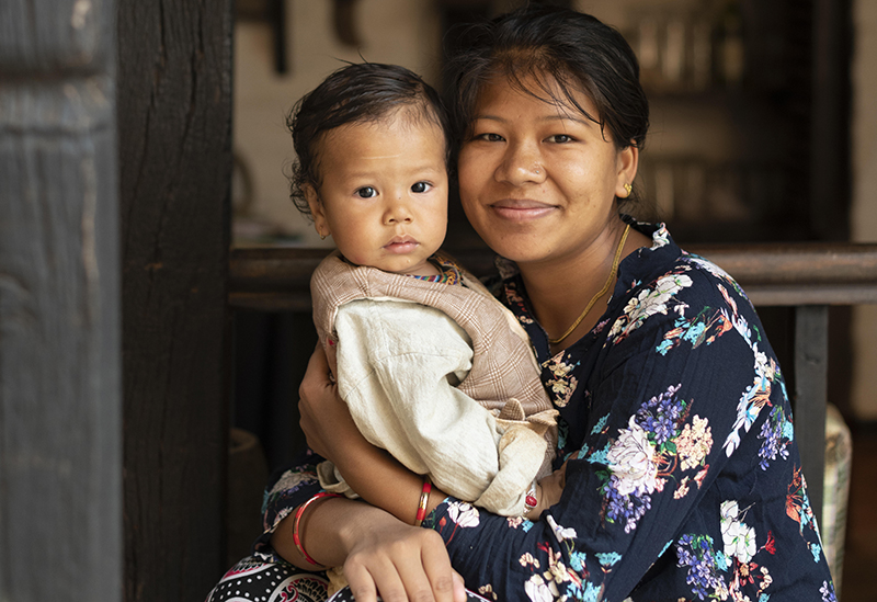 picture-alliance/imageBROKER Nepal gehört zu den Ländern, in denen die Geburtenrate unter dem Reproduktionsniveau liegt.