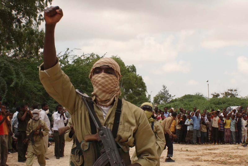 Ein Al-Shabaab-Kämfper.