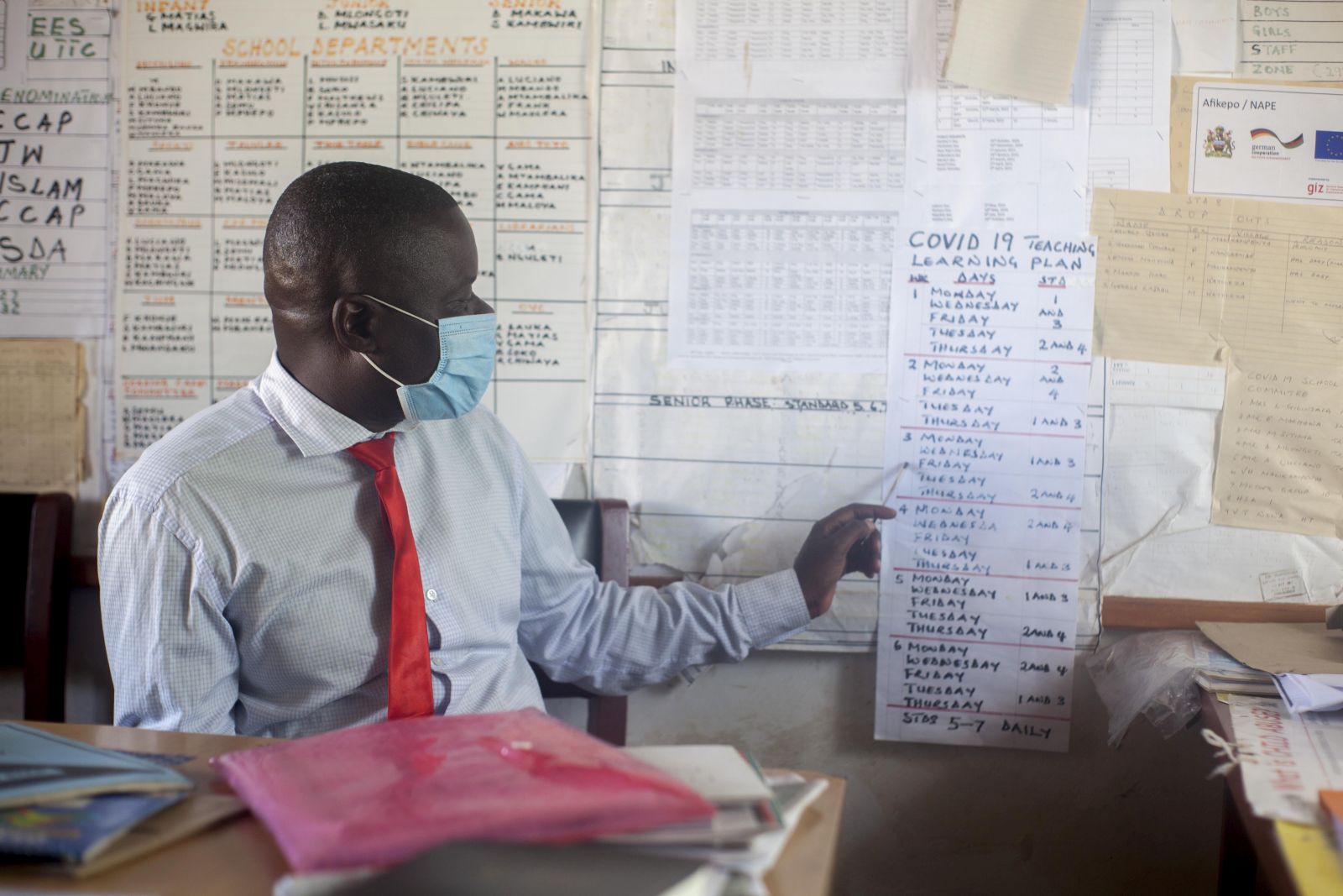 Nur wenige Malawier zählen zur Mittelschicht: Lehrer in Chiradzulu.