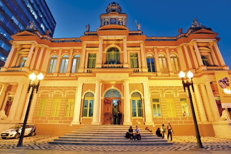 “Porto Alegre has taken interesting approaches to involving citizens in public decision making”: the Brazilian city’s historical town hall.