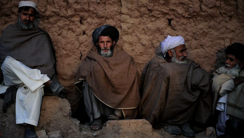 AA/picture-alliance Afghanische Flüchtlinge in Islamabad.