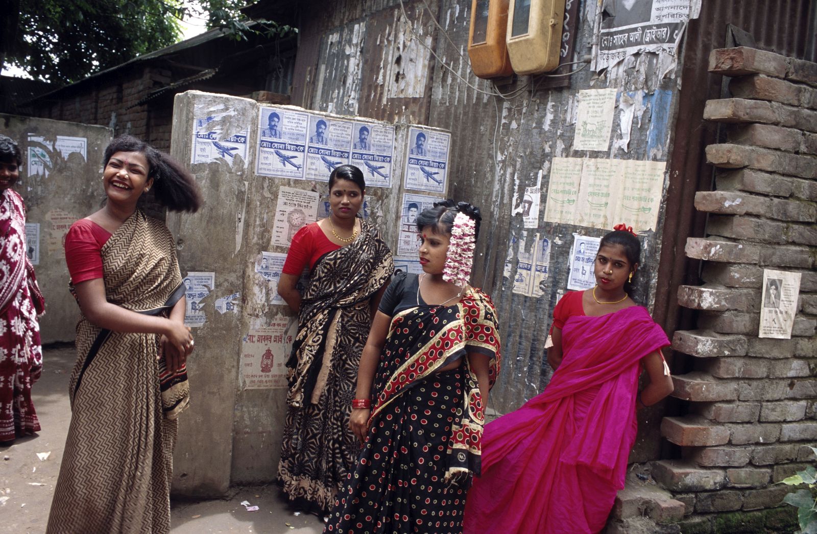 Teenage sex workers in Tangail, Bangladesh.