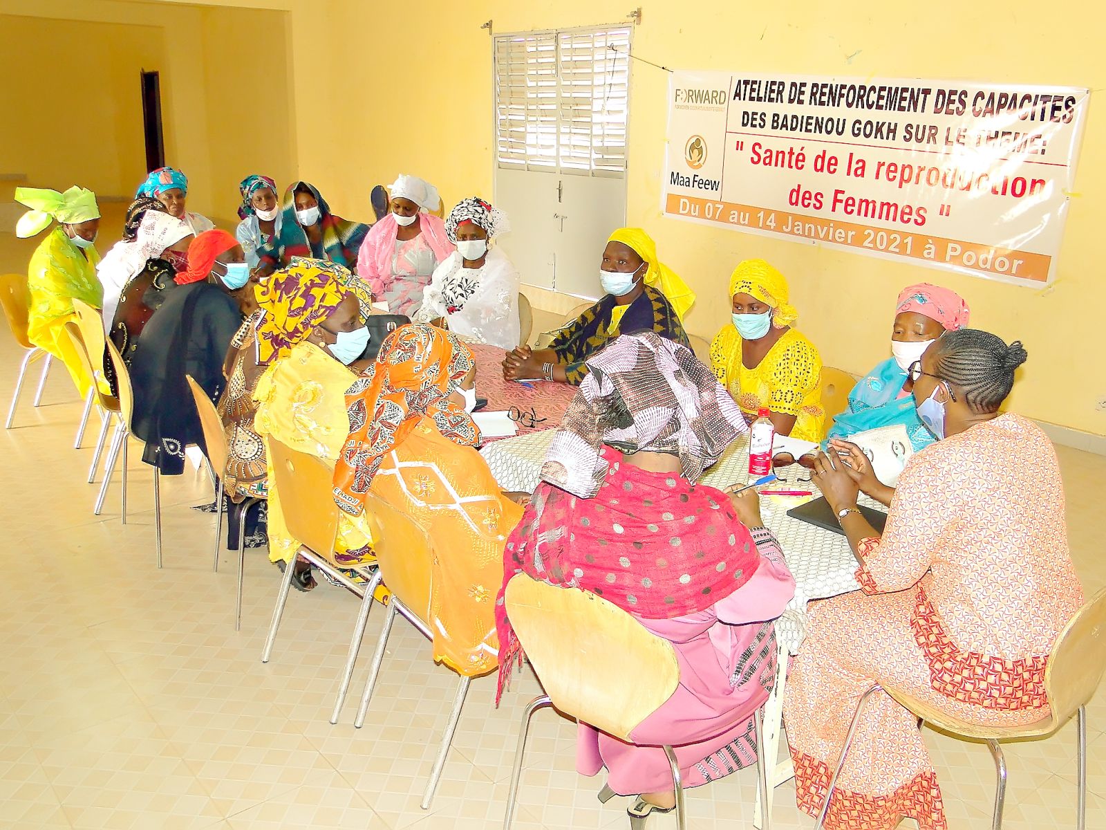 Forward For Women Training of Maa Feew´s health assistants in Podor, Senegal.