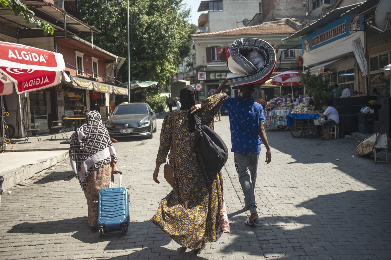 picture alliance / ZUMAPRESS.com / Uygar Ozel Refugees from Africa in Izmir, Turkey.
