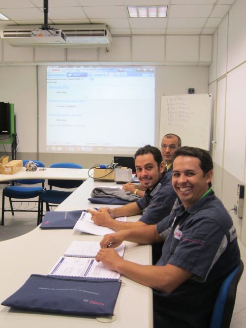 dw Training at Bosch in Campinas, Brazil.