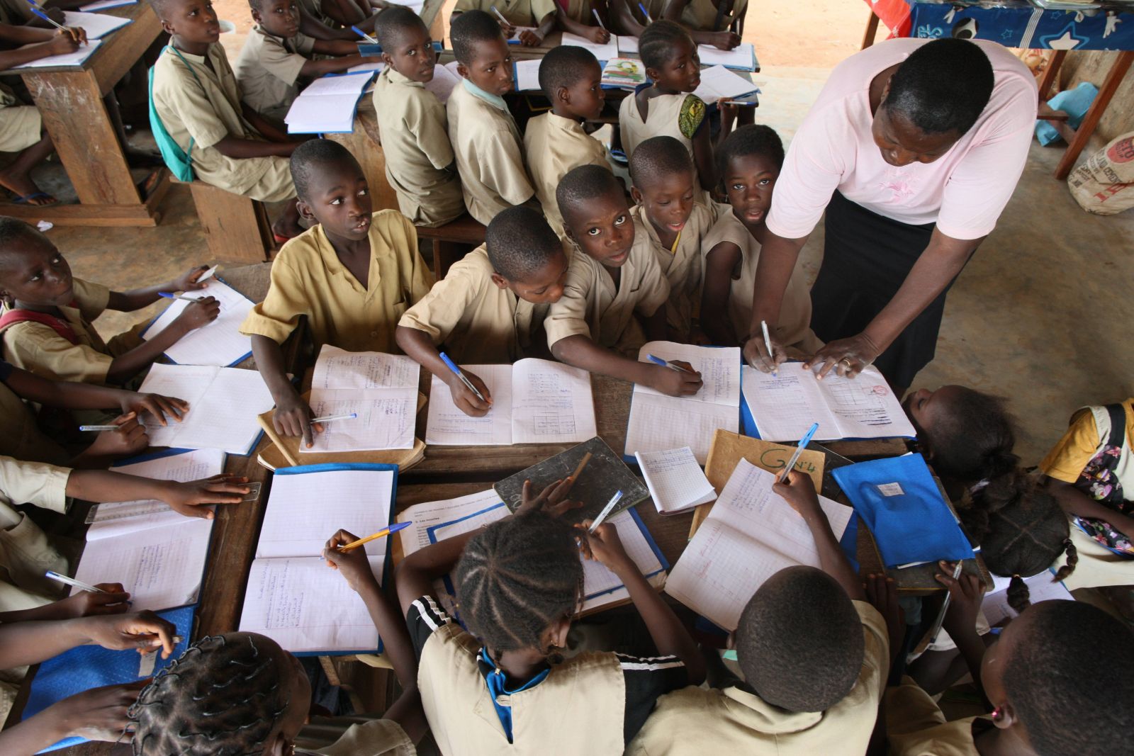 Grundschule in Hevie, Benin.